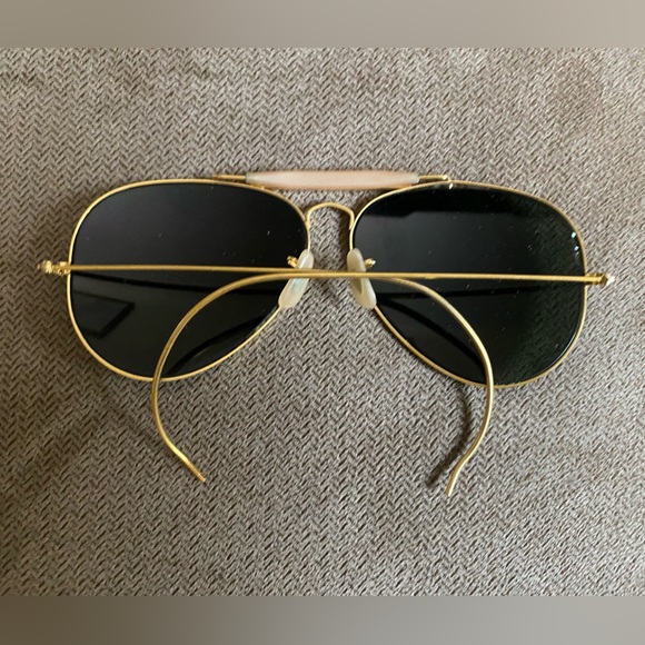 RAY BAN Vintage 1970s-1980s Aviator Sunglasses - Picture 2 of 3